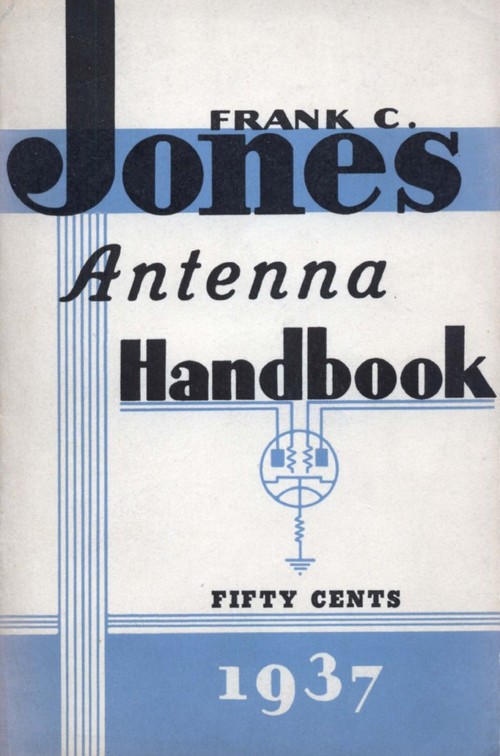 Product picture Antenna Handbook by Frank C. Jones (1937)