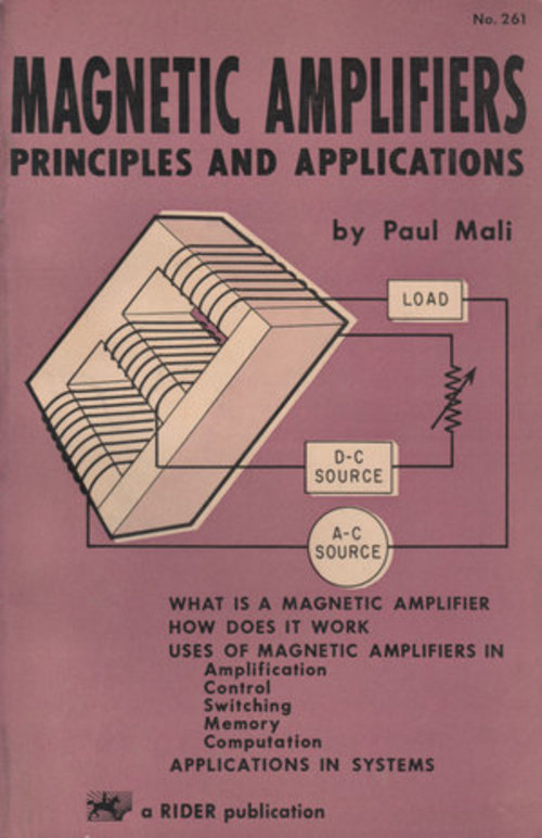 Product picture Magnetic Amplifiers - Principles and Applications (1960)