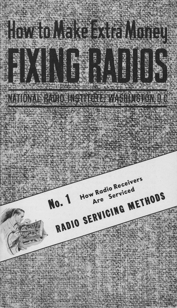 Product picture NRI - Fixing Radios - Volumes 1-35 (1947) Repair Course